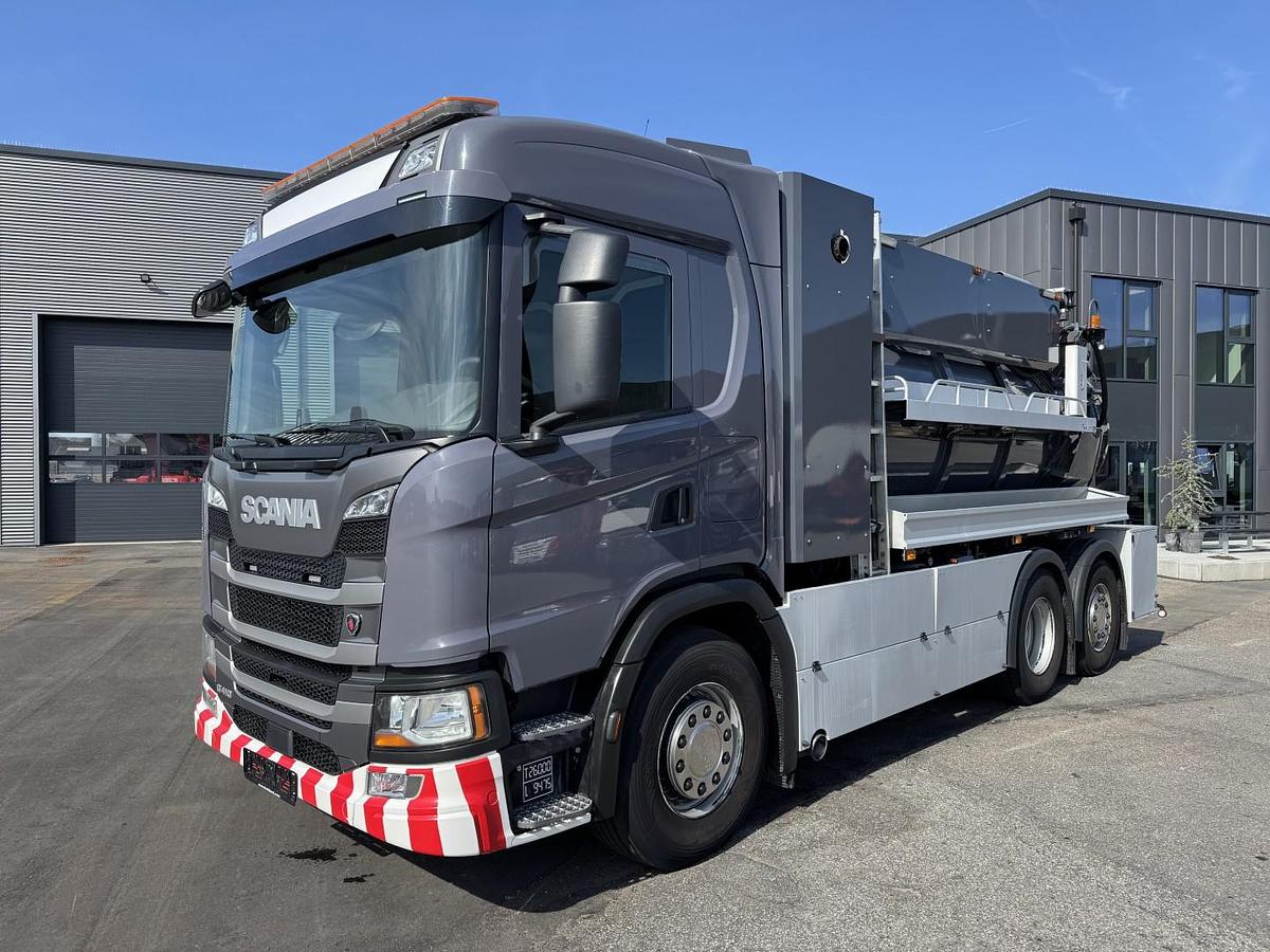 Meget god Scania G410 6x2*4 Bucher Flexline 309
