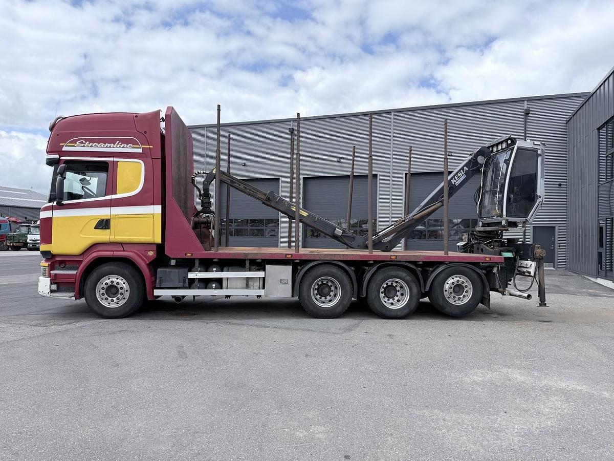 God Scania R580 8x4*4 Kesla 21127
