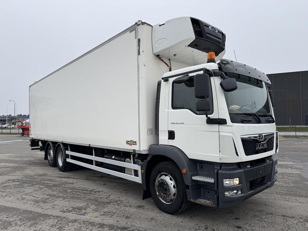 God MAN TGM 26.340 6x2*4 Euro 6 Chereau / Carrier 9,8 m