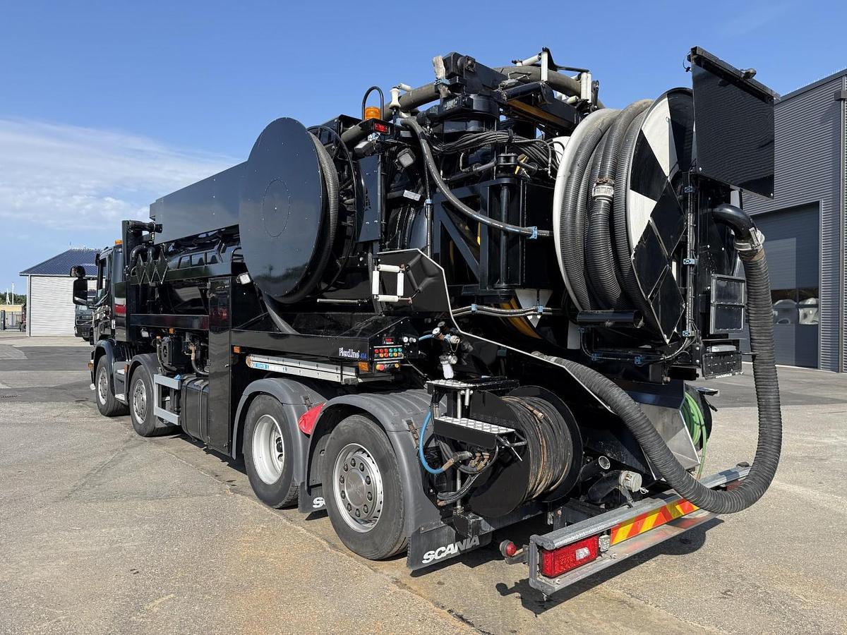 Meget god Scania P450 8x2*6 Hvidtved Larsen FlexLine 414 ADR