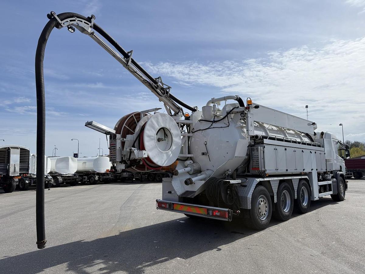 Meget god Scania P450 8x4*4 Hvidtved Larsen FlexLine 412 PED Euro 6