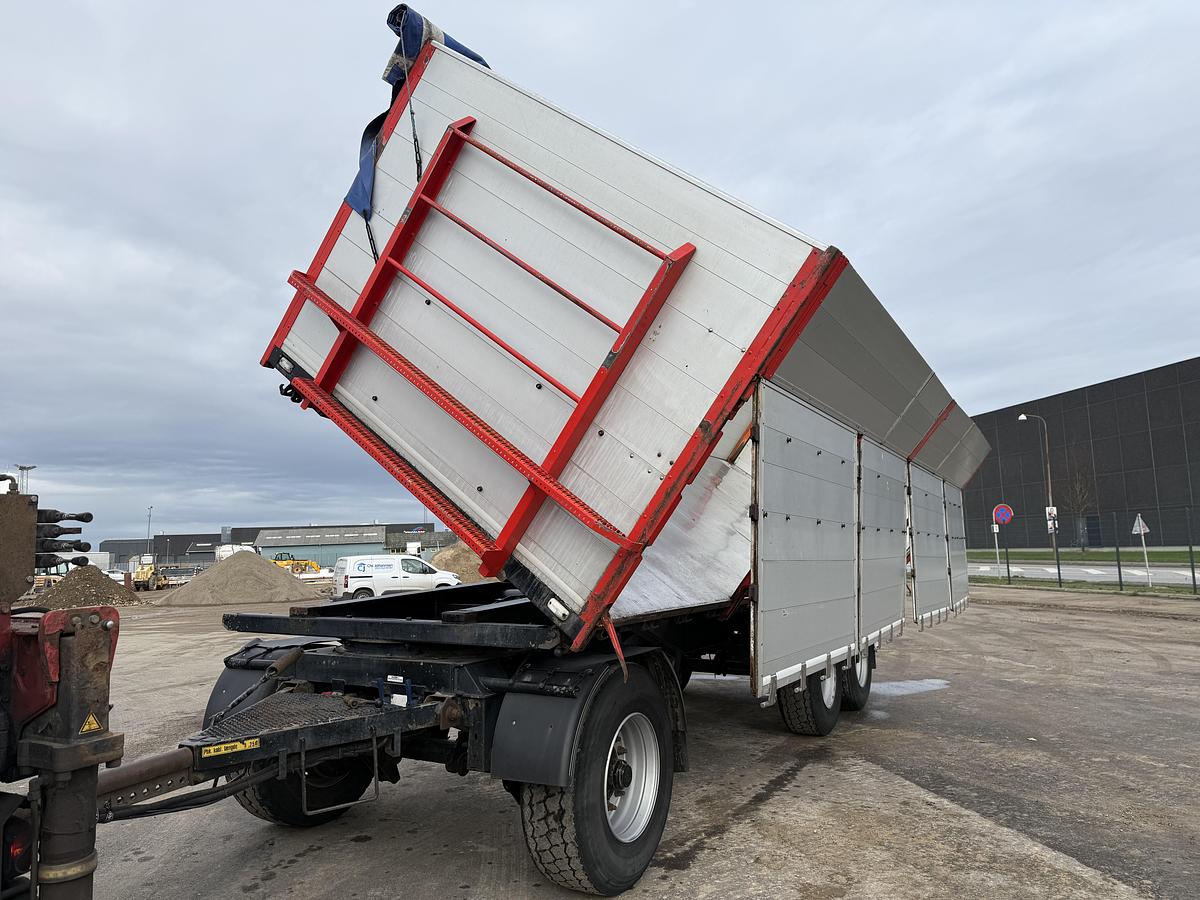 God Skelhøje SVF P324 4 akslet Tipanhænger