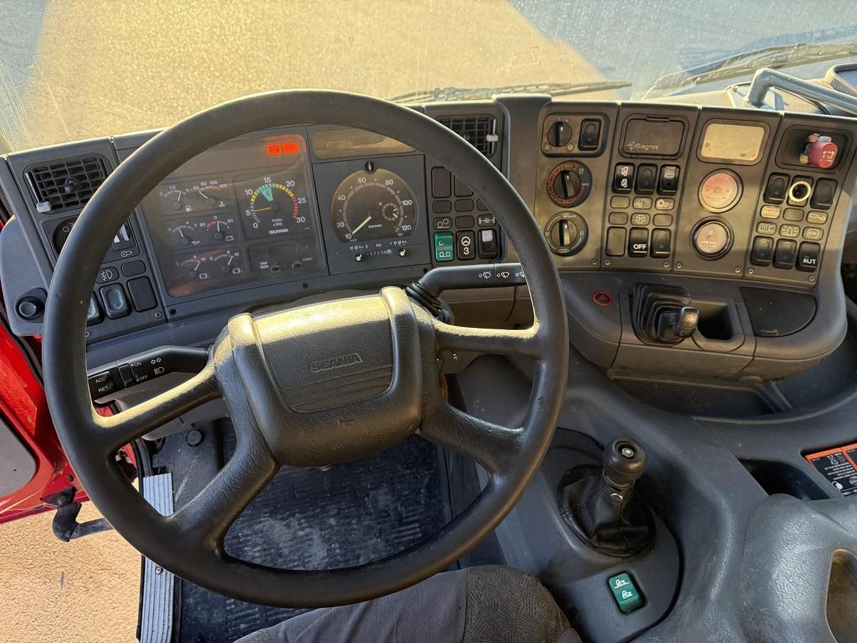 God Scania 114G 380 8x2*6 Assmann 14 m3 Slamsuger
