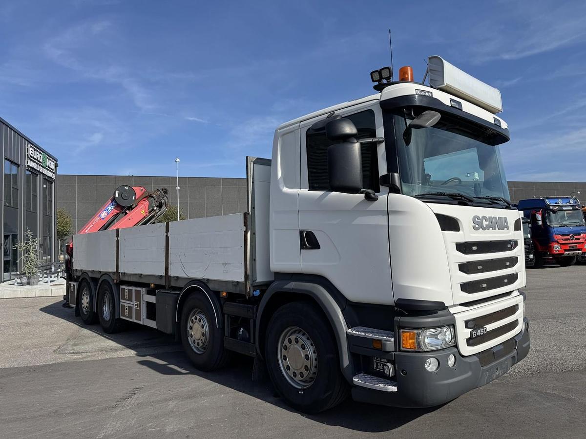 God Scania G450 8x2*6 Euro 6 HMF 2620 K5