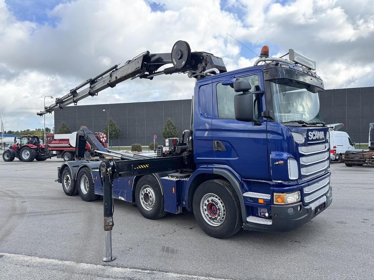 God Scania G480 8x2*6 Kroghejs / Hiab 244 EP-5 Hipro