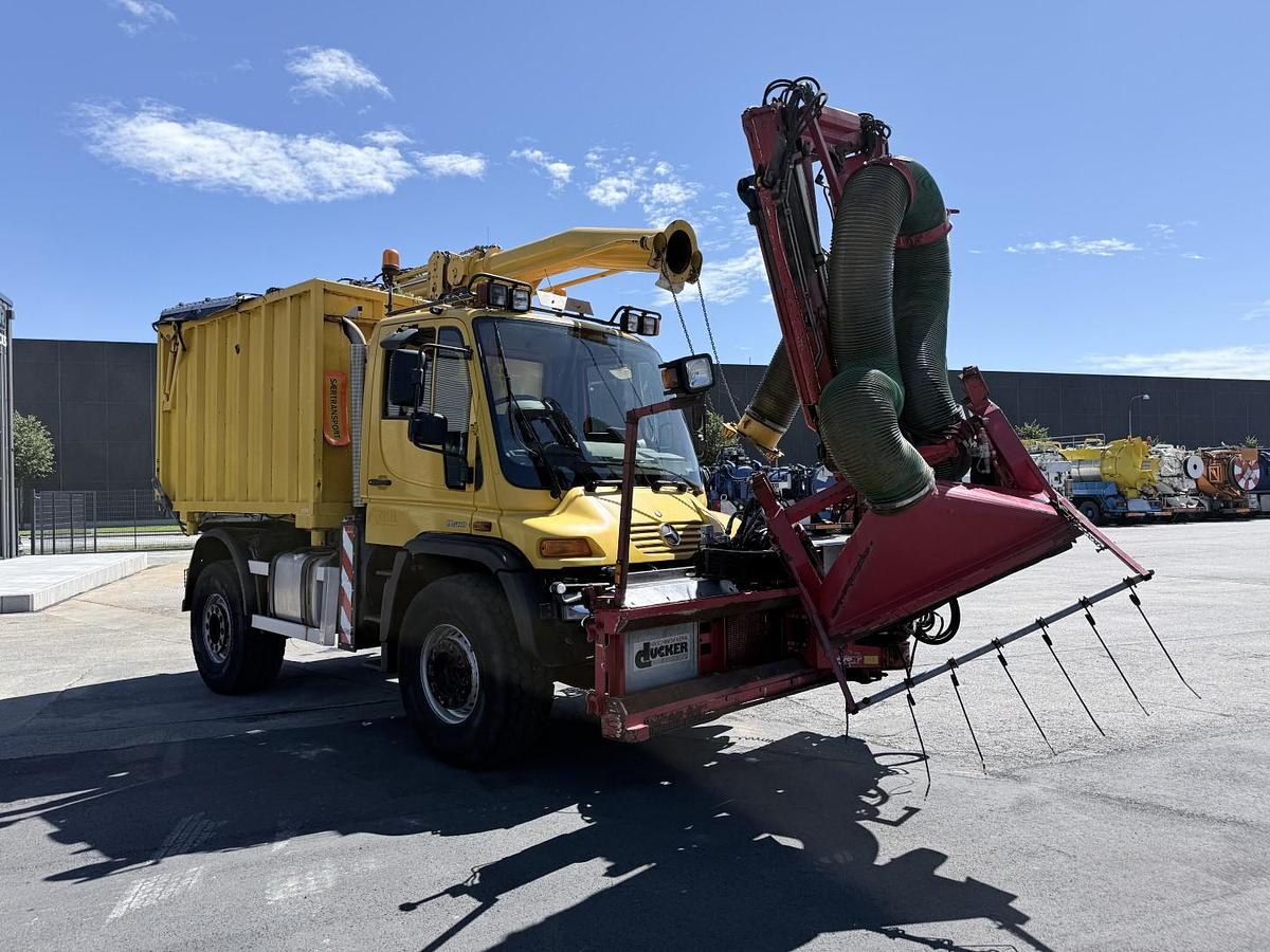 God Unimog U500 4x4 / Dücker Tip / Sug / Slagleklipper