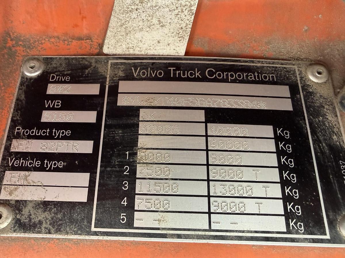 God Volvo FH500 8x2*6 Tip / HMF 2120 K3
