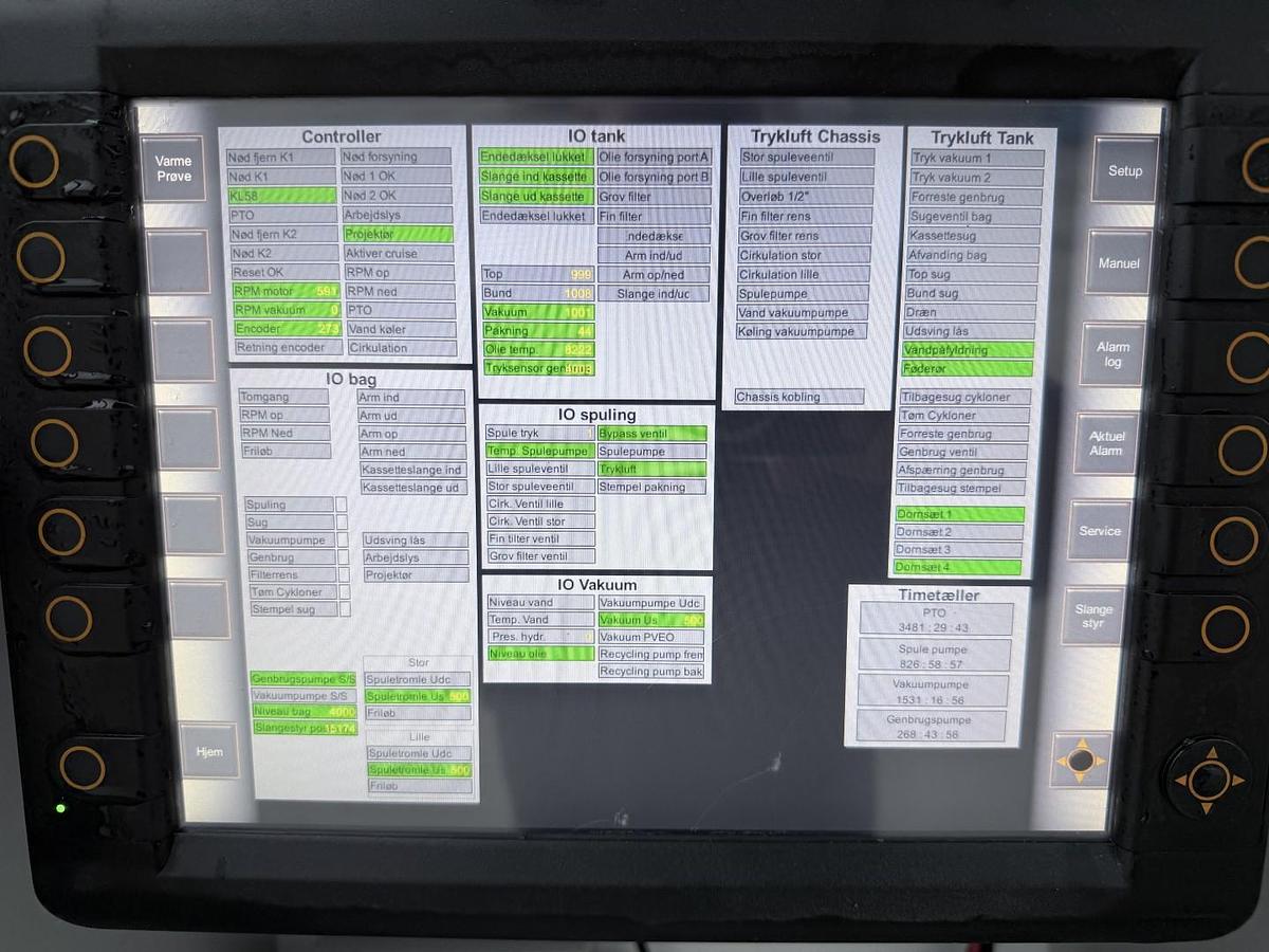 Meget god  Scania G500 8x4*4 Bucher Recycler 414