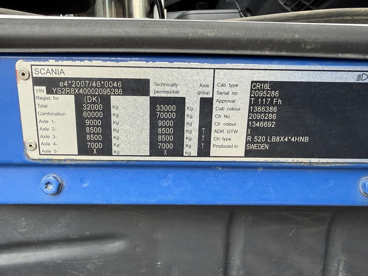 God 2014 Scania R520 8x4*4 Hvidtved Larsen RECycler 414 Euro 6