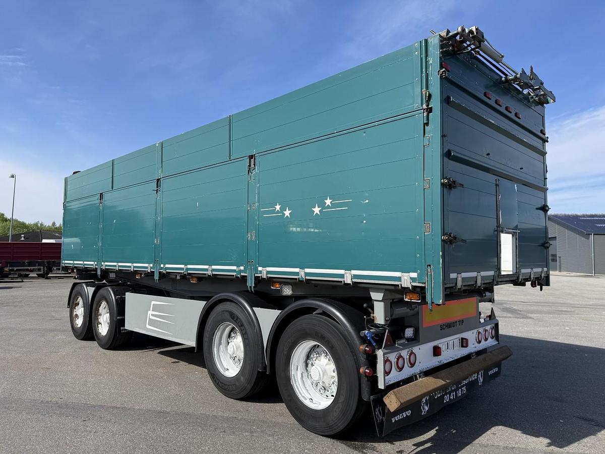 Meget god 2018 Schmidt 30 t. 4 akslet Tipanhænger m/ecotop