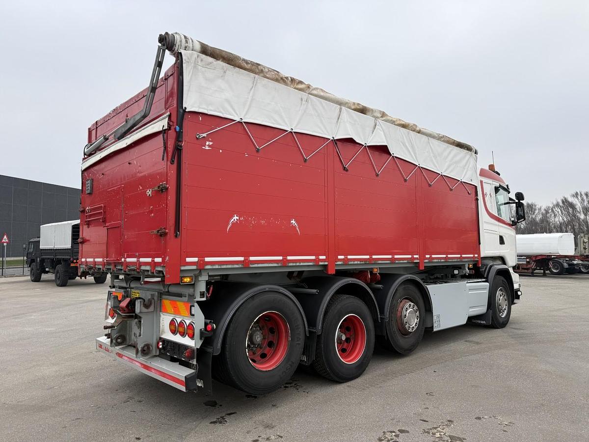 God Scania R520 8x2/4 Euro 6 Tipper med EcoTop