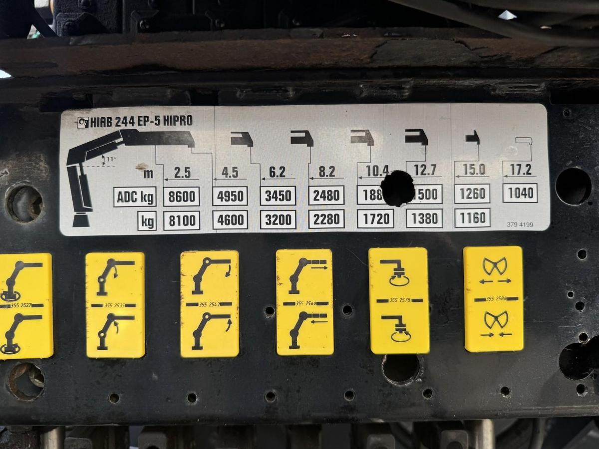 God Scania R490 8x2*6 Hejs / Hiab 244 EP-5 Hipro