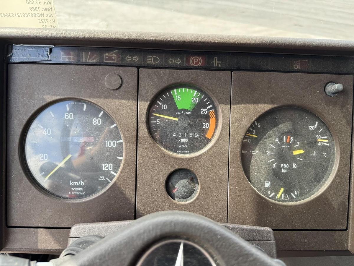 God Mercedes 1117 4x2 Autosprøjte / Brandbil