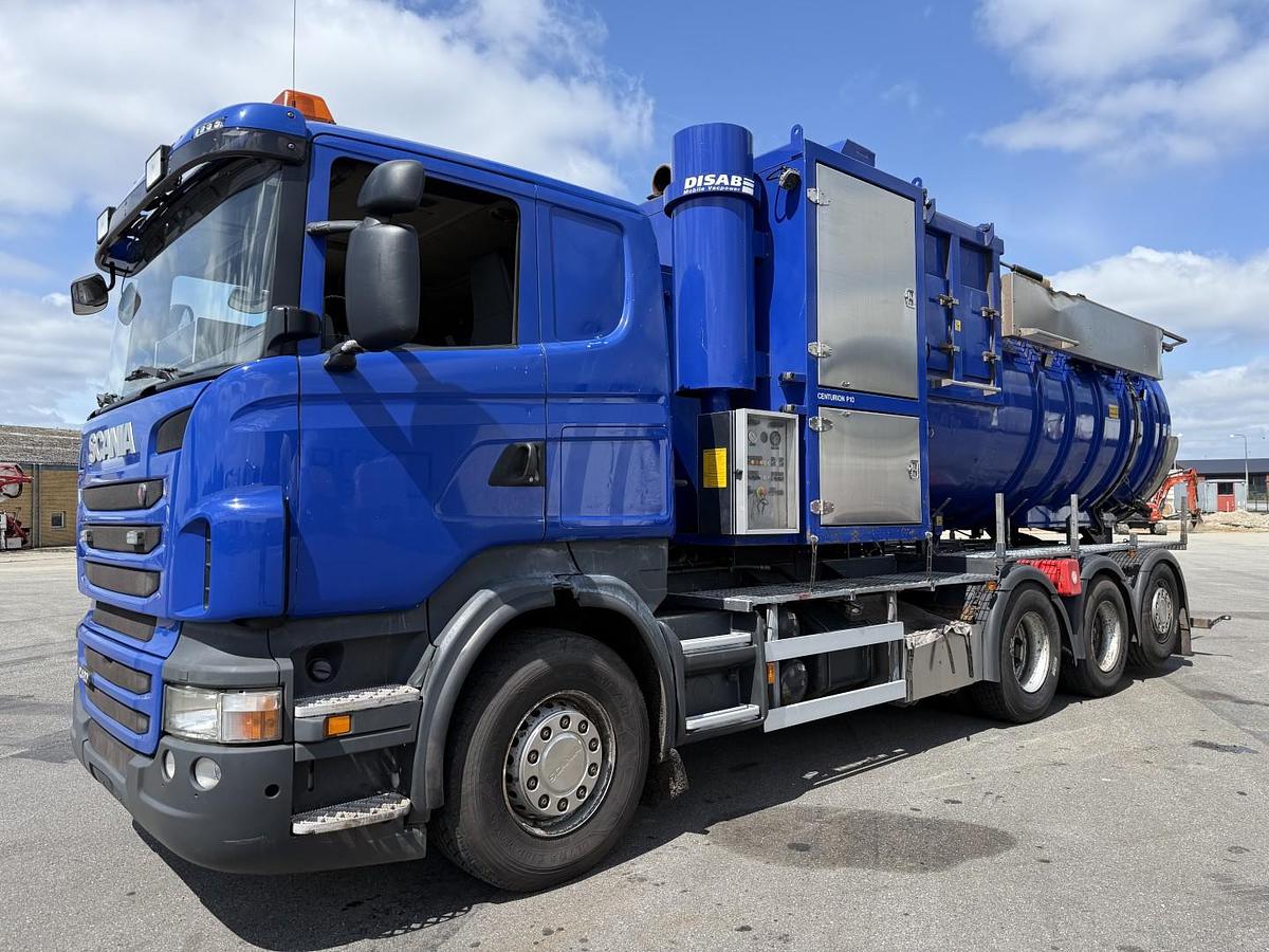 God 2011 Scania R420 8x4*4 Disab Centurion P10 Tørsuger