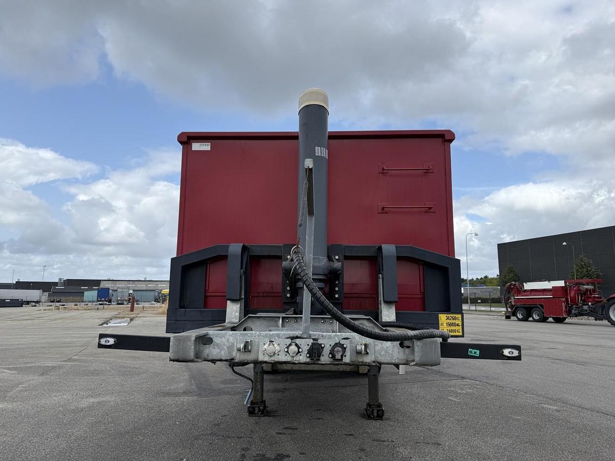 God 2019 LeciTrailer 3 akslet Tip Chassis med 9,4 m Hardox Kasse