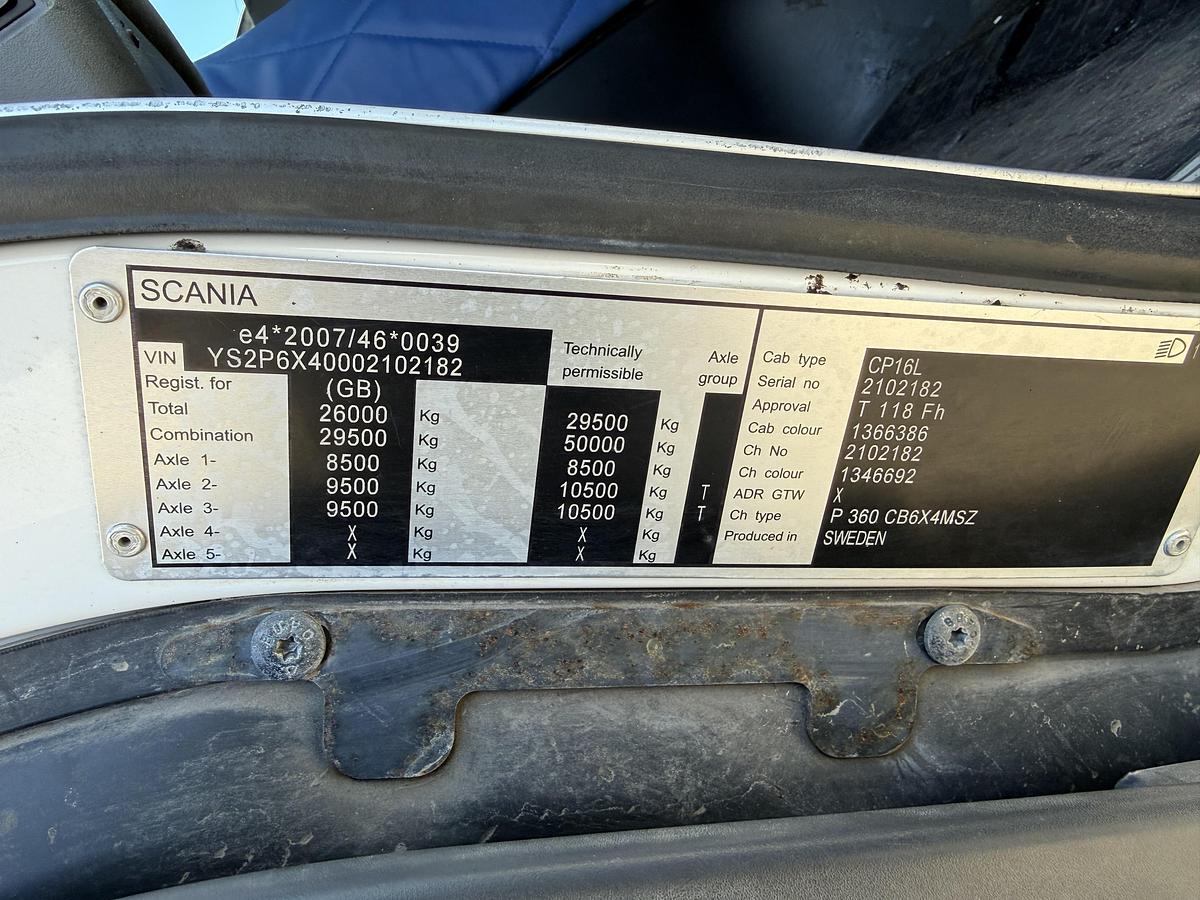 Meget god 2014 Scania P360 6x4 Hvidtved Larsen Flexline 312 Euro 6