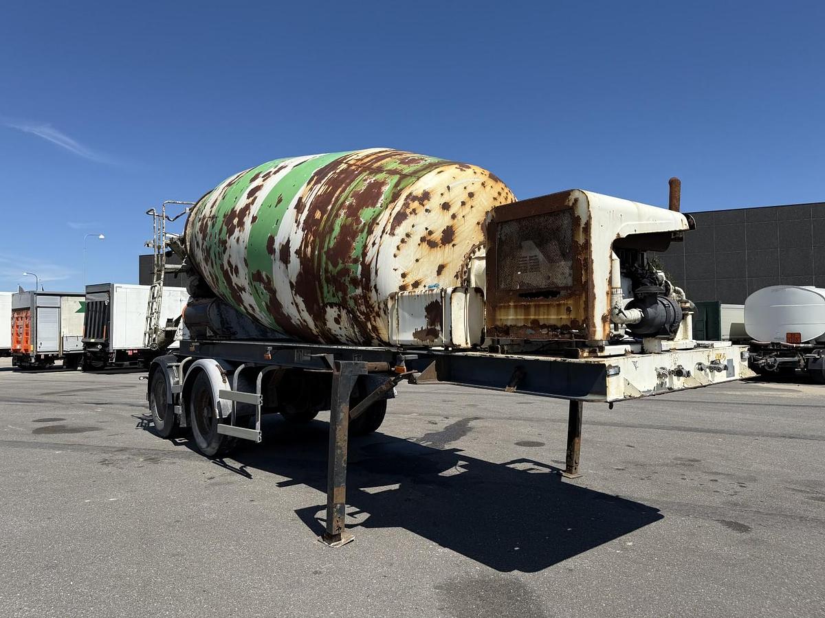 God Lecinena 12 m3 Baruval 2 akslet Betontrailer