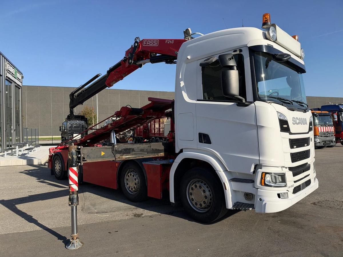 God 2018 Scania R450 8x2*6 Fassi F245A wirehejs