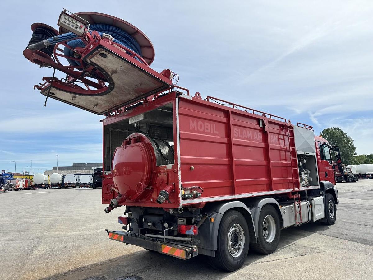 Meget god MAN TGS 26.360 6x4H*4 Wiedemann Rustfri ståltank
