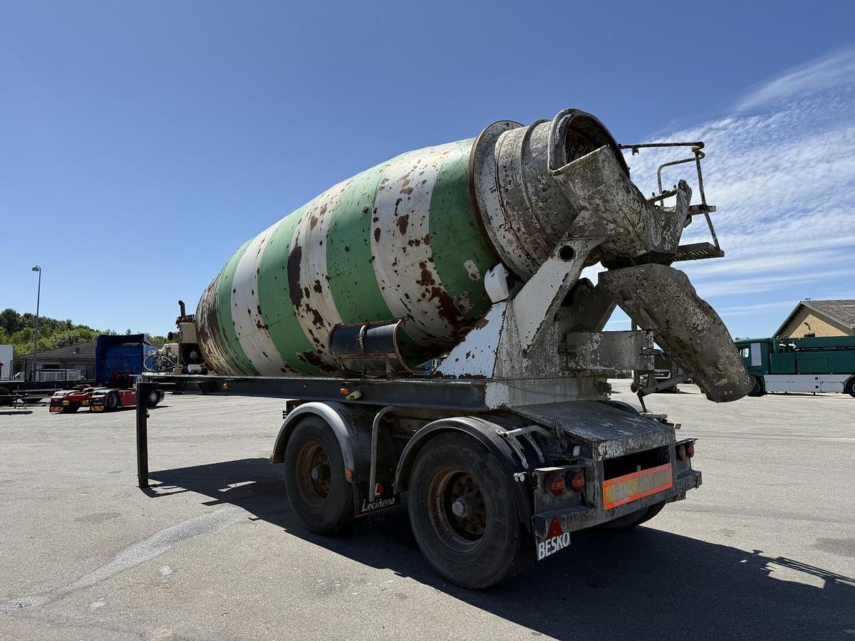 God Lecinena 12 m3 Baruval 2 akslet Betontrailer