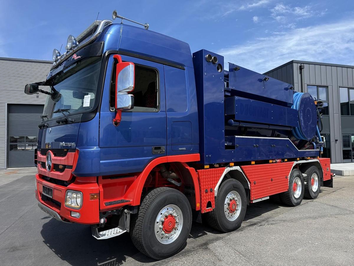 Meget god Mercedes Actros 4151 V8 8x8 Hvidtved Larsen RECycler 410
