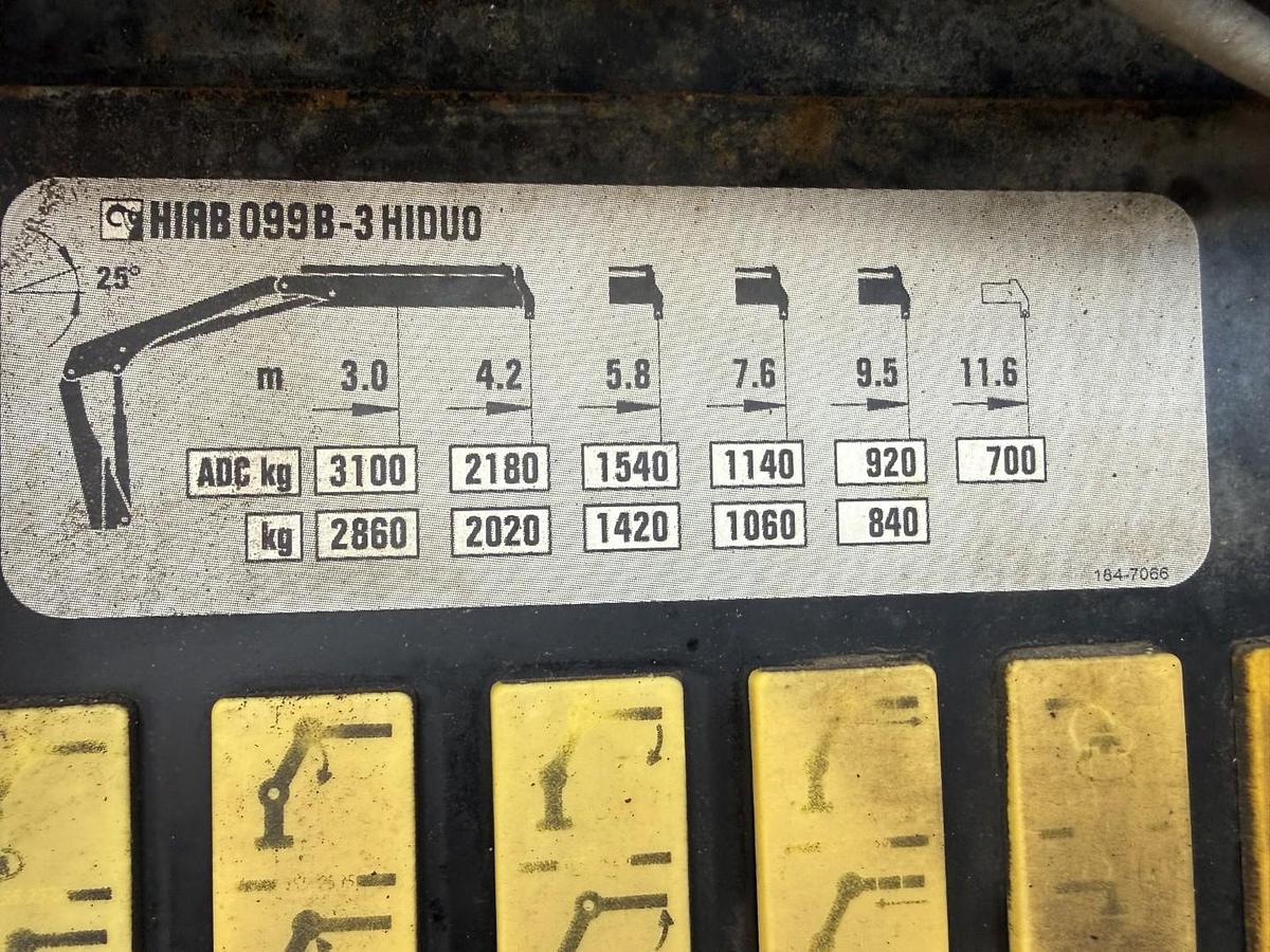 God 2018 Volvo FM500 8x2 Pusher tridem Hiab 099 B3 Radio