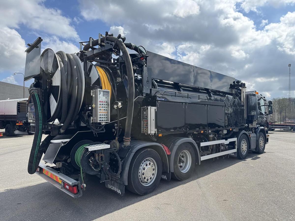 Meget god Scania P450 8x2*6 Hvidtved Larsen FlexLine 414 ADR