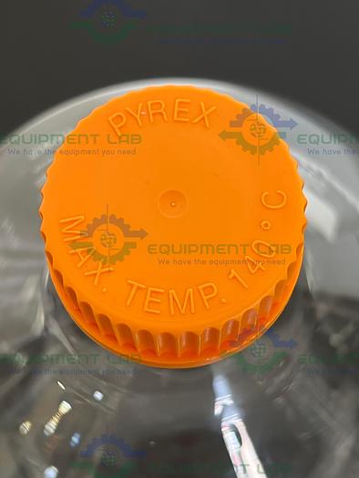 Used Fisherbrand  FB-800-5000 Reusable 5000 mL Glass Media Bottles with Cap