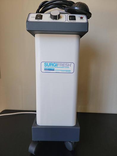 Used Surgifresh 906550 Mini Smoke Evacuator w/ Foot Control & Rolling Stand (No Filter)