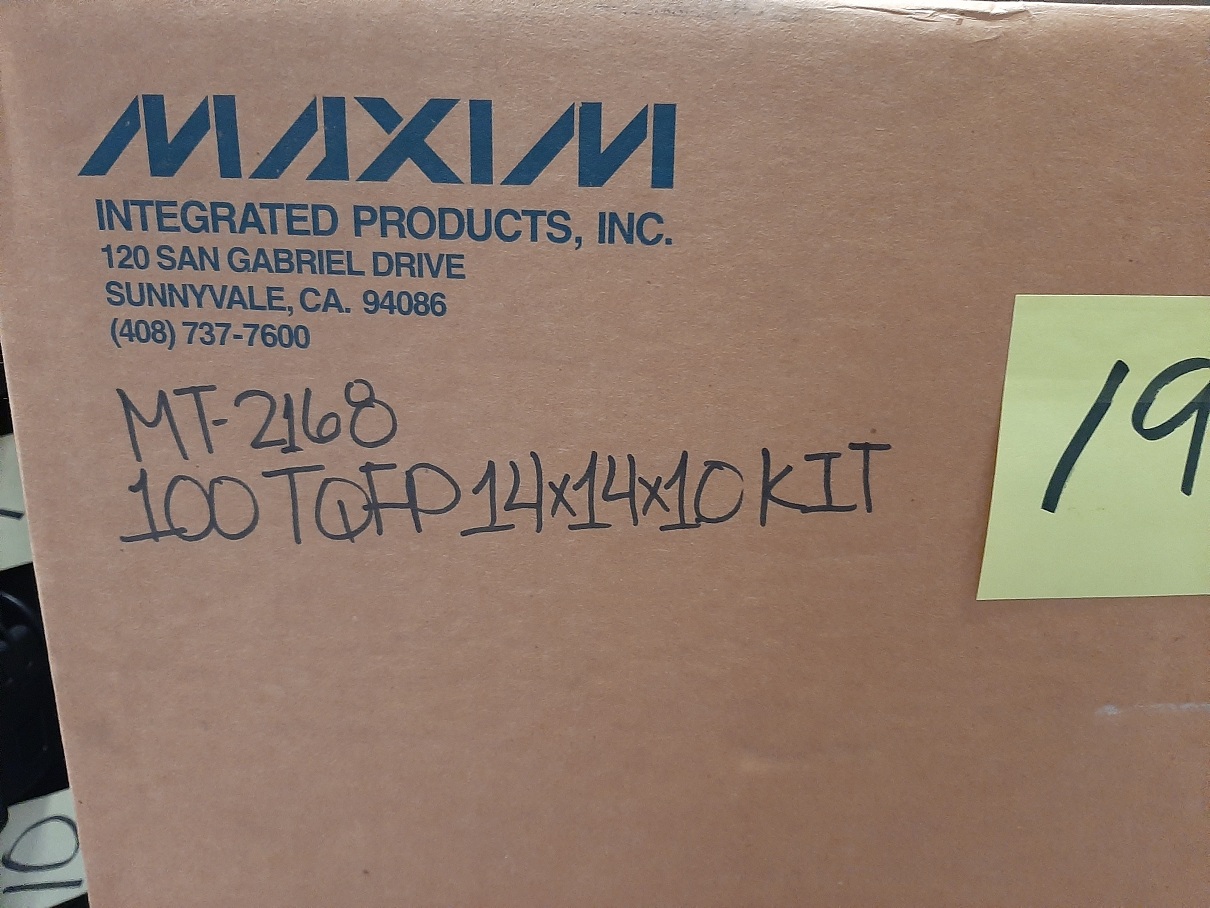 Used Multitest MT2168 100 TQFP 14x14x1.0 Handler Kit