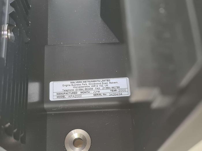 Used Malvern Instruments Multisizer APA2000 Particle Counter