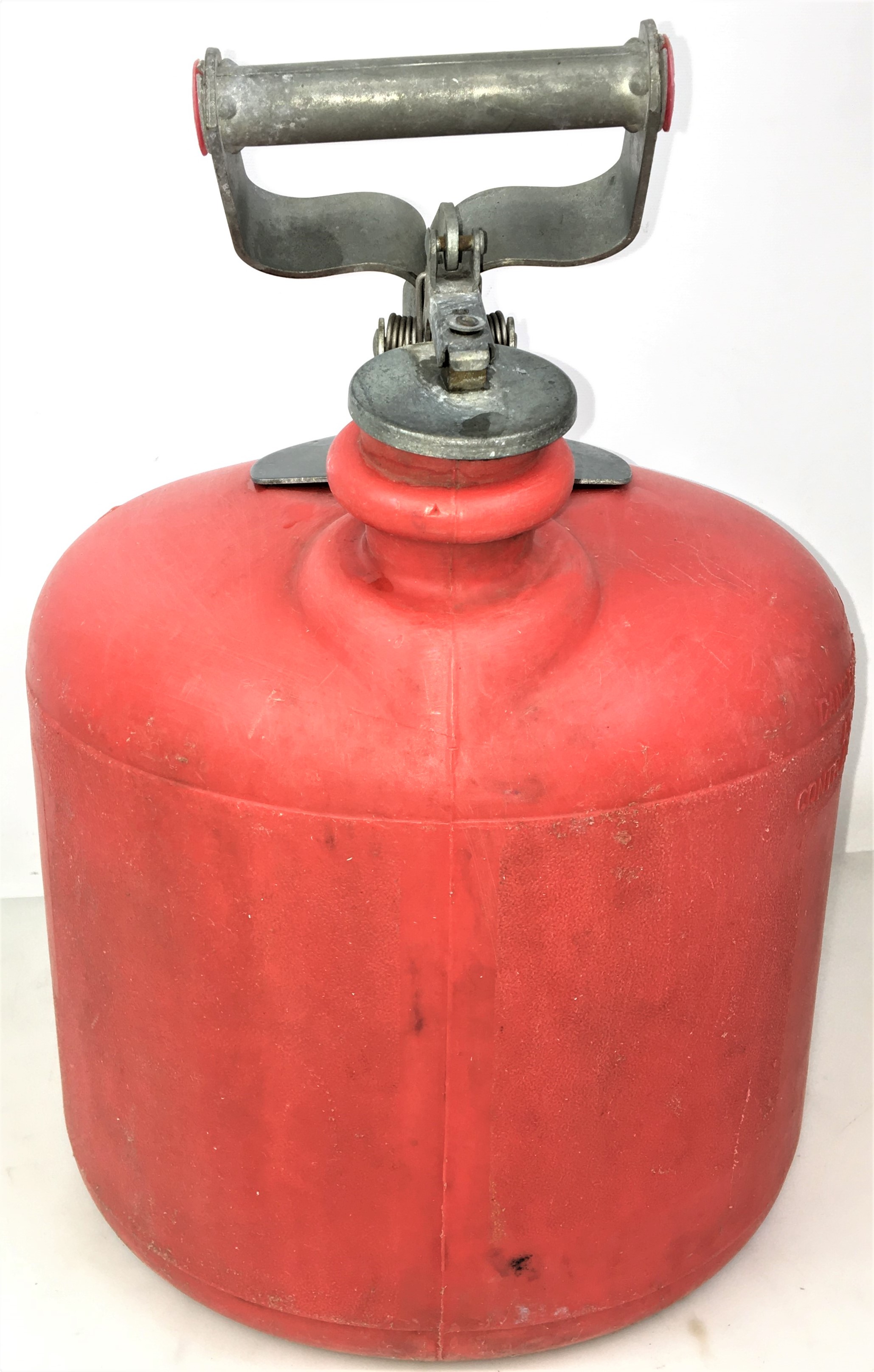 Used Non-Metallic Safety Can for Petroleum Products - 9.4L (2.5 Gallon)