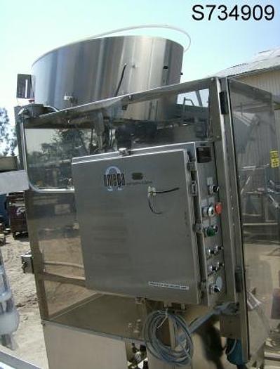 Used Sorter, Bottle, Unscrambler, Omega, Mdl 3DJH, S/st #S734909