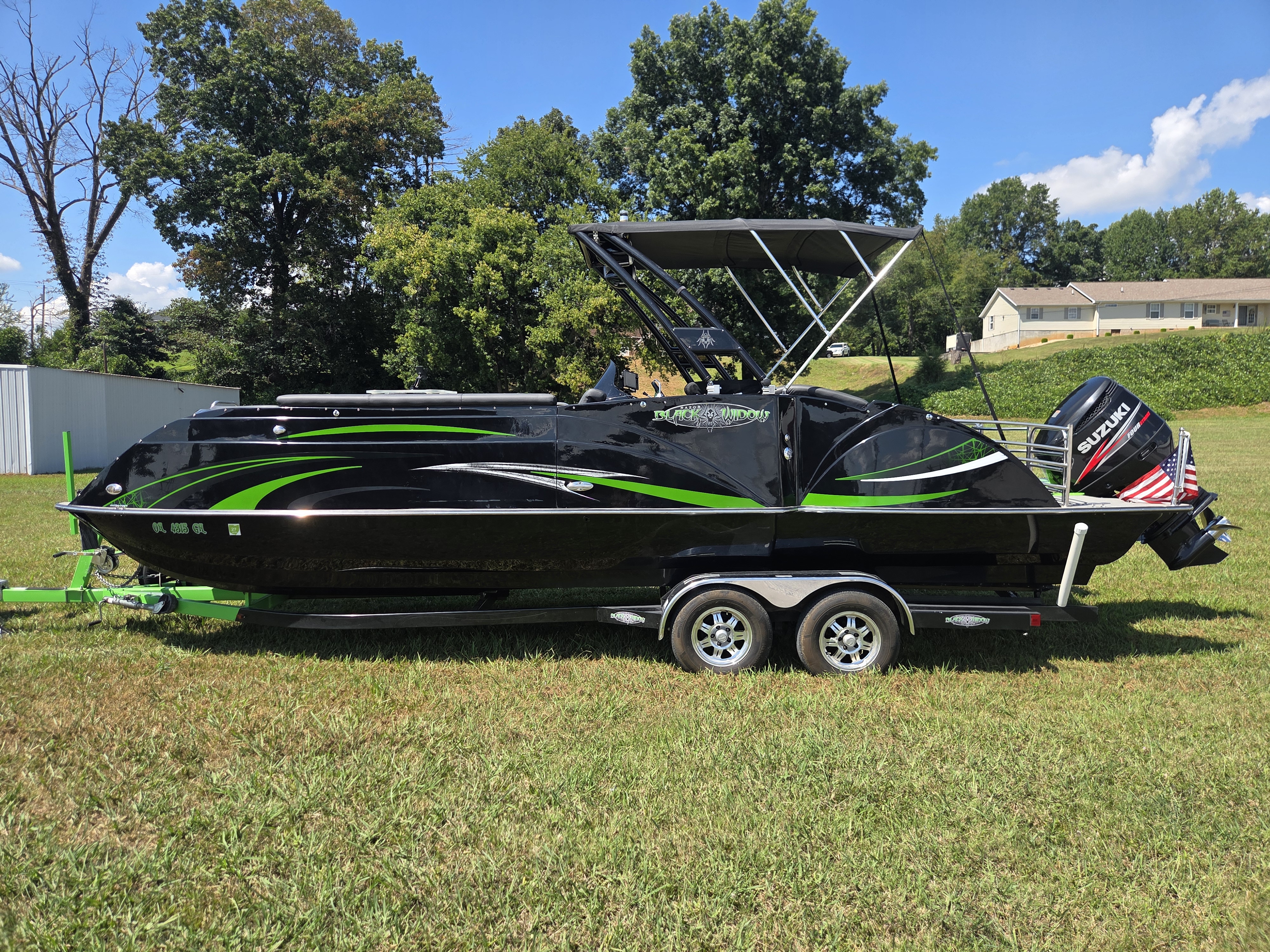 Used 2015 Caravelle Razor 247 UR "Black Widow Edition"