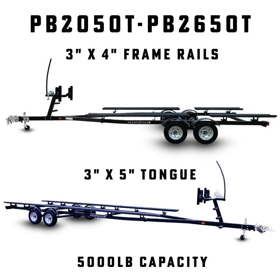 "PB" SERIES PONTOON TRAILER