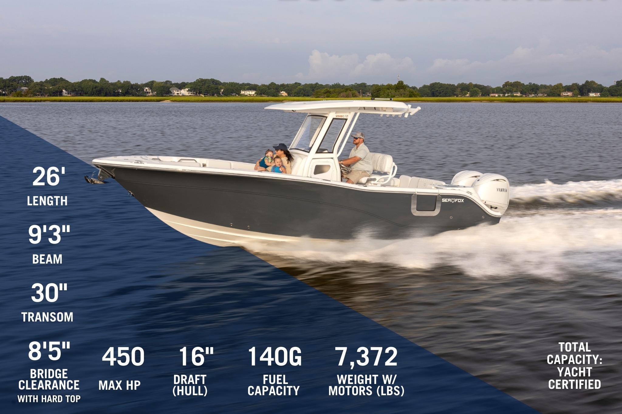 2026 Sea Fox 268 Commander