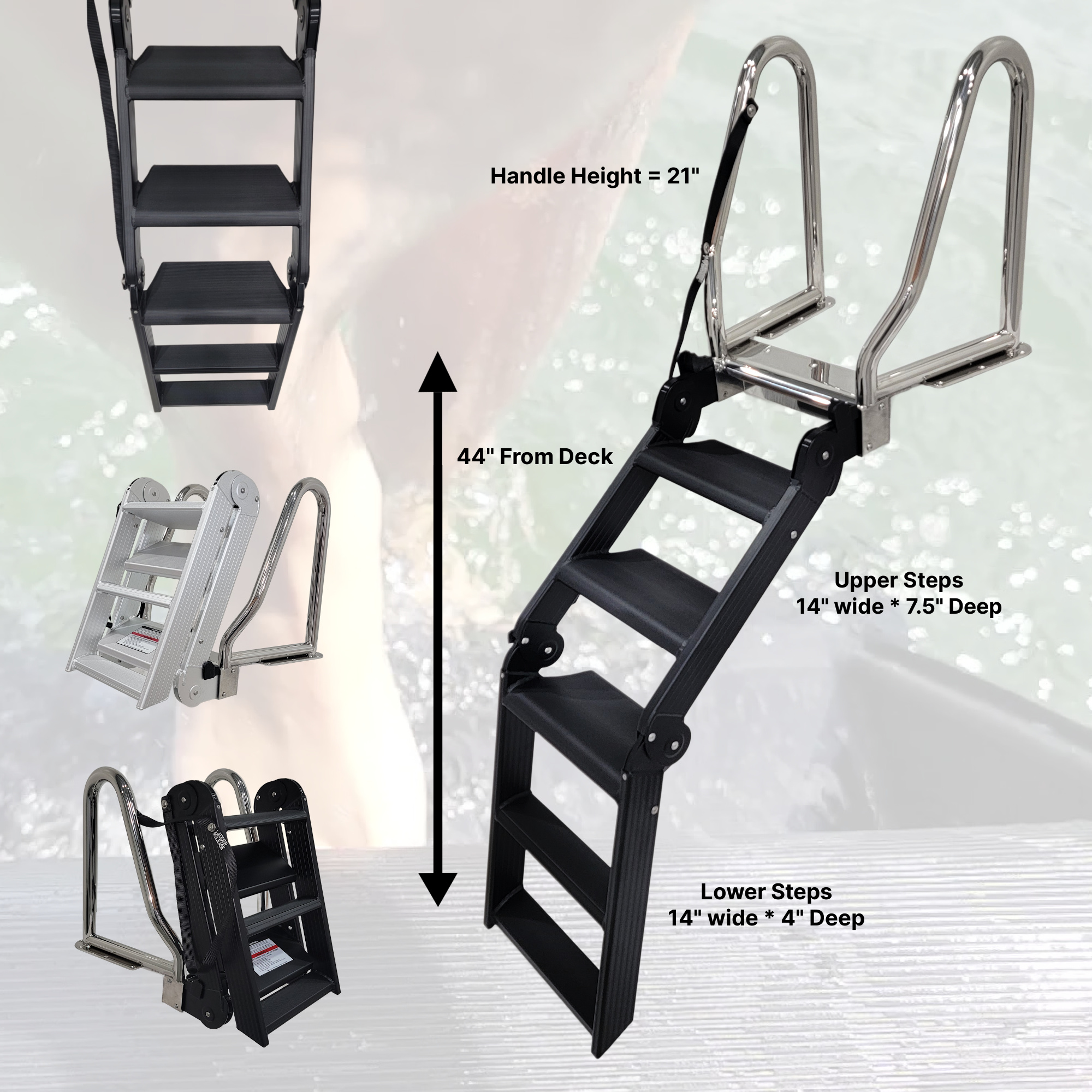 Easy Step Boarding Ladder