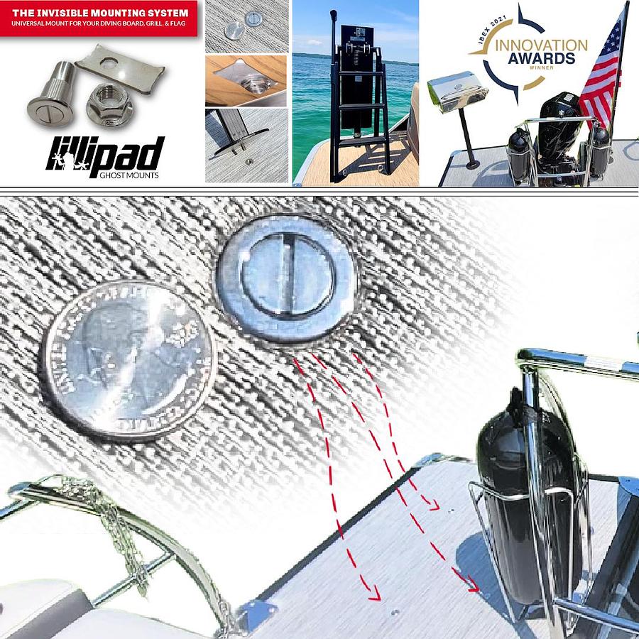Ghost Mount Kit for LilliPad Diving Board