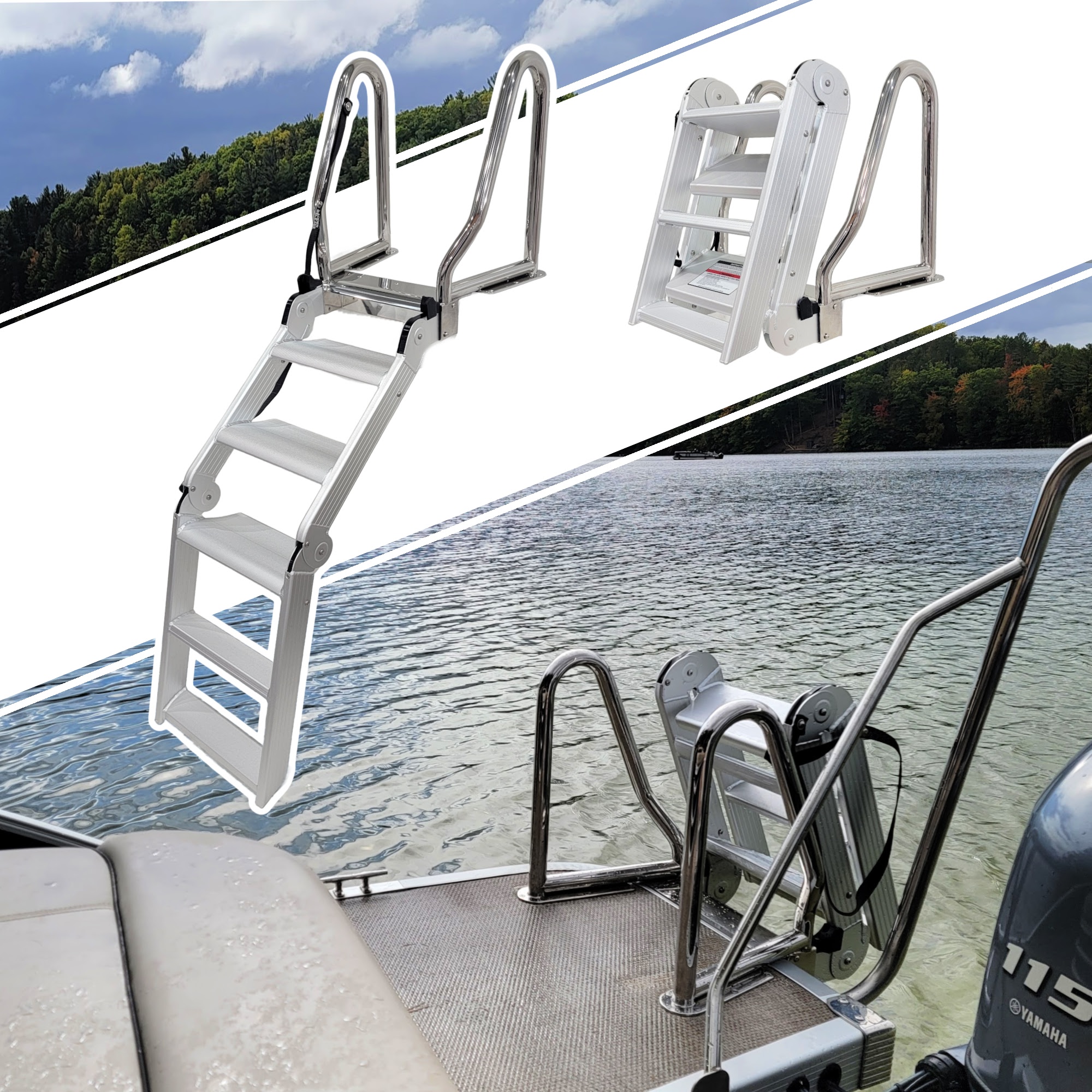 Easy Step Boarding Ladder