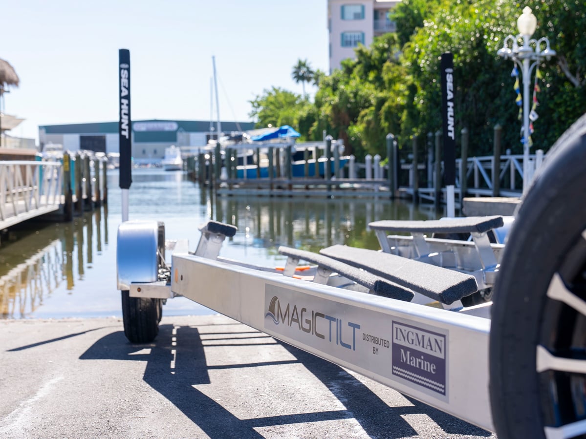 Custom Aluminum Boat Trailers