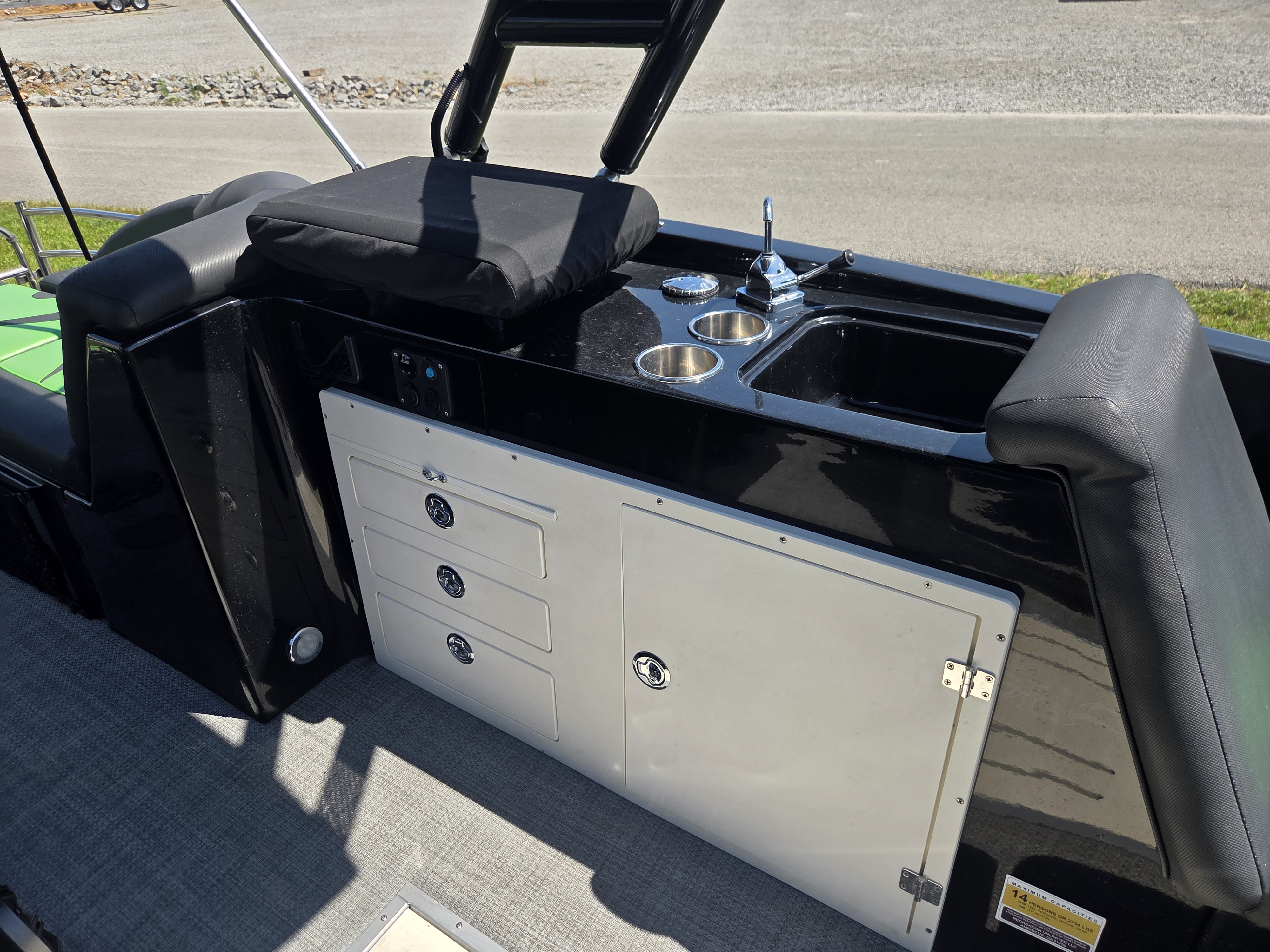 Used 2015 Caravelle Razor 247 UR "Black Widow Edition"
