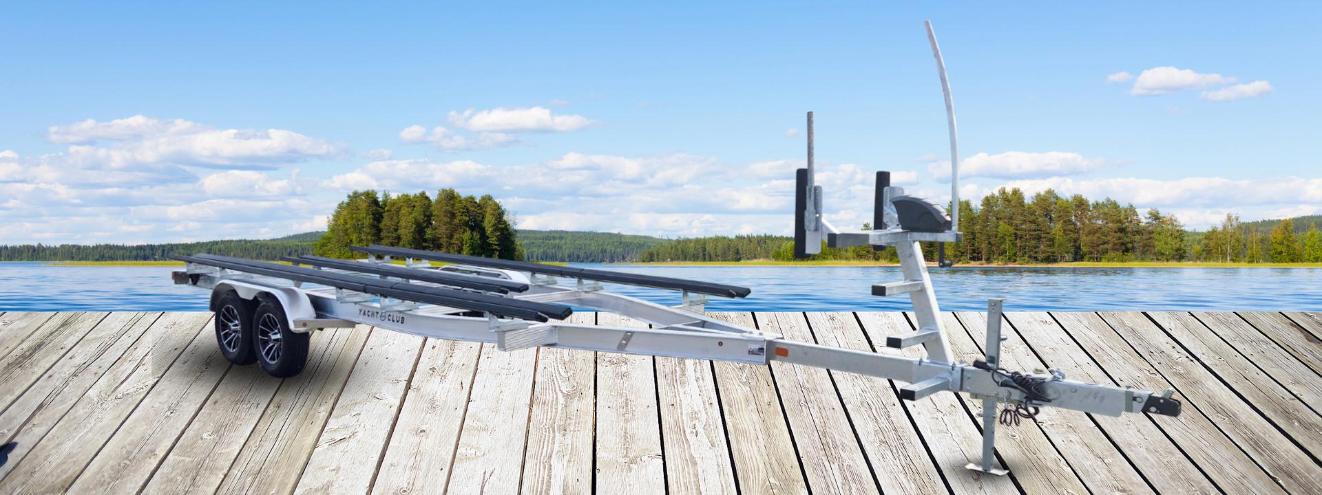 ALUMINUM "PBDA" SERIES PONTOON TRAILER