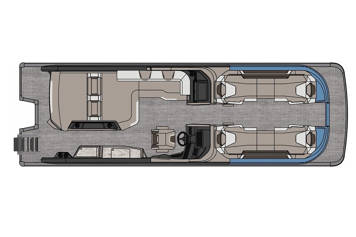 2026 Avalon Excalibur Versatile Rear Bench Windshield - 27'