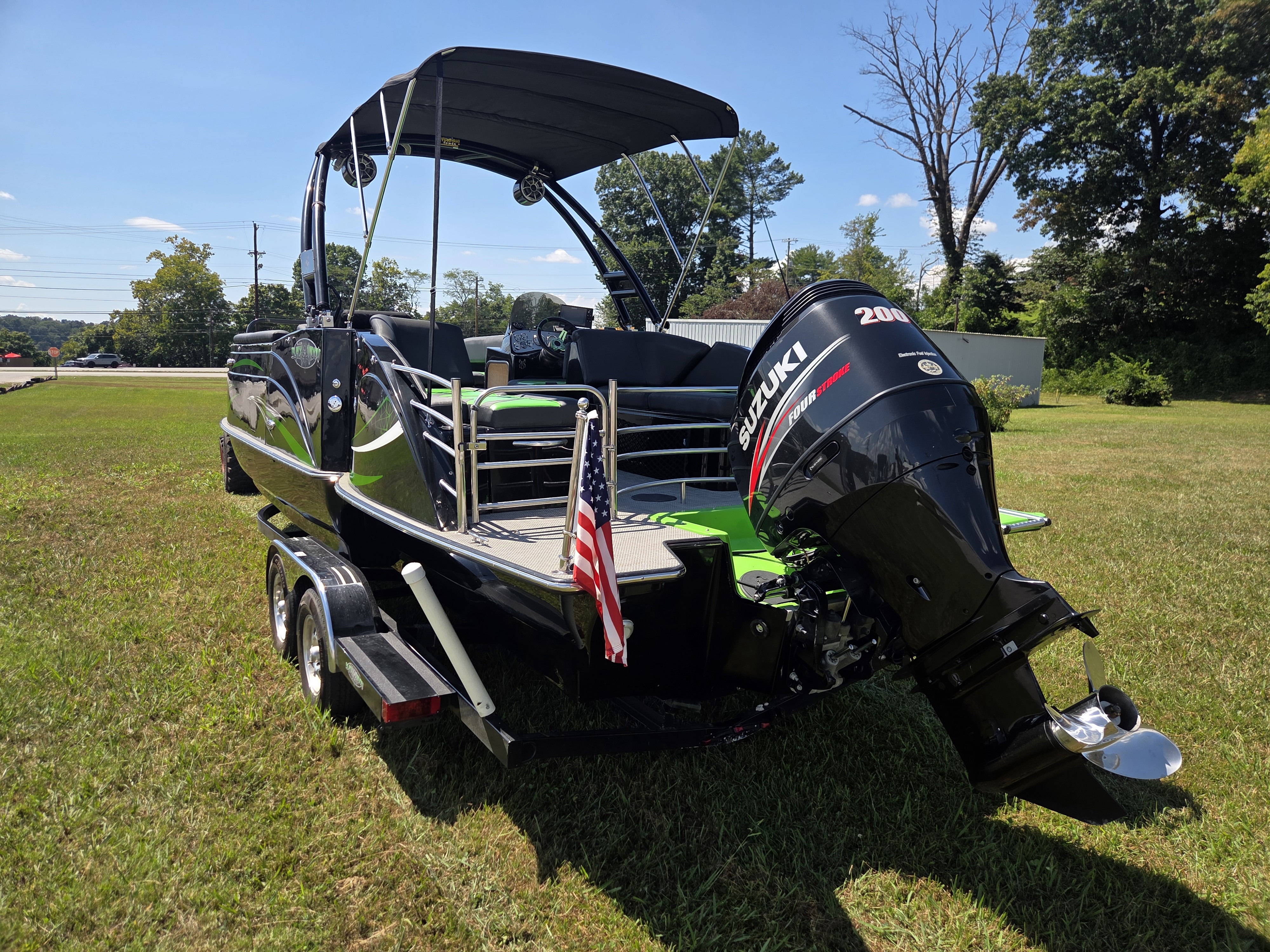Used 2015 Caravelle Razor 247 UR "Black Widow Edition"