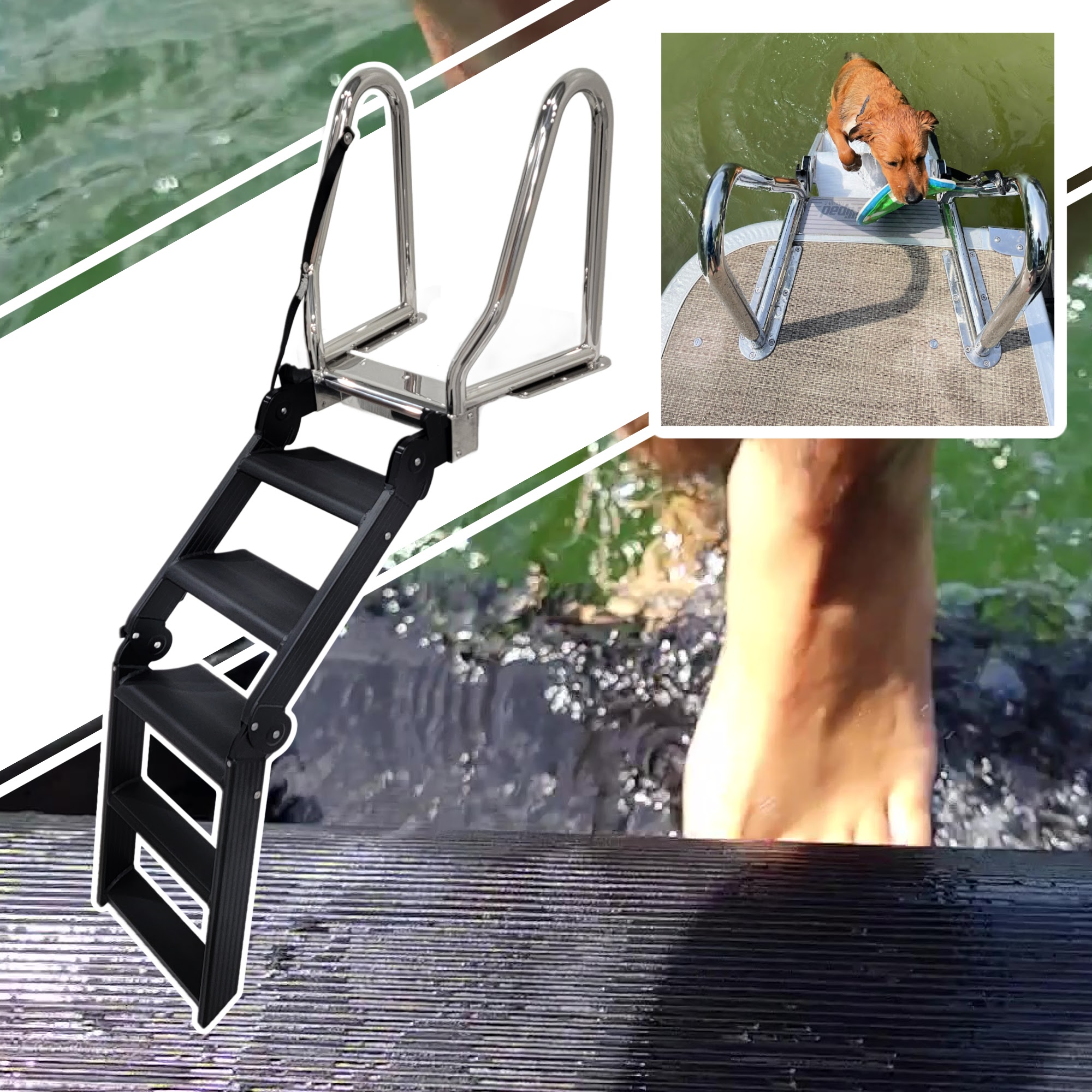 Easy Step Boarding Ladder