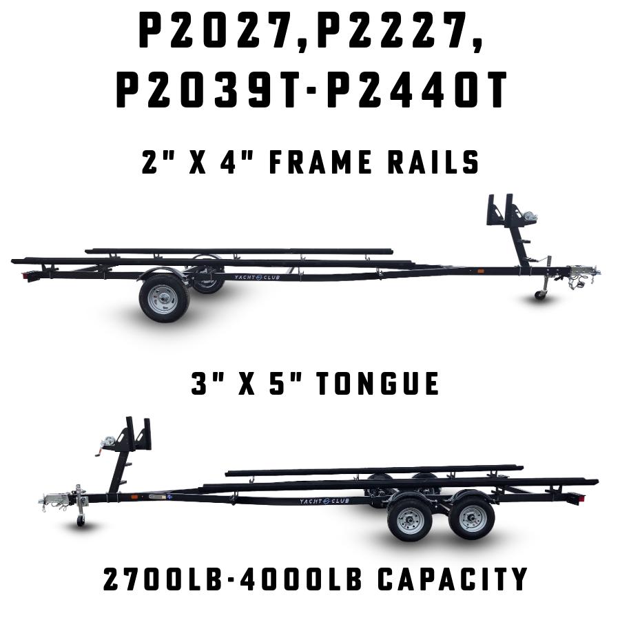 "P" SERIES PONTOON TRAILER