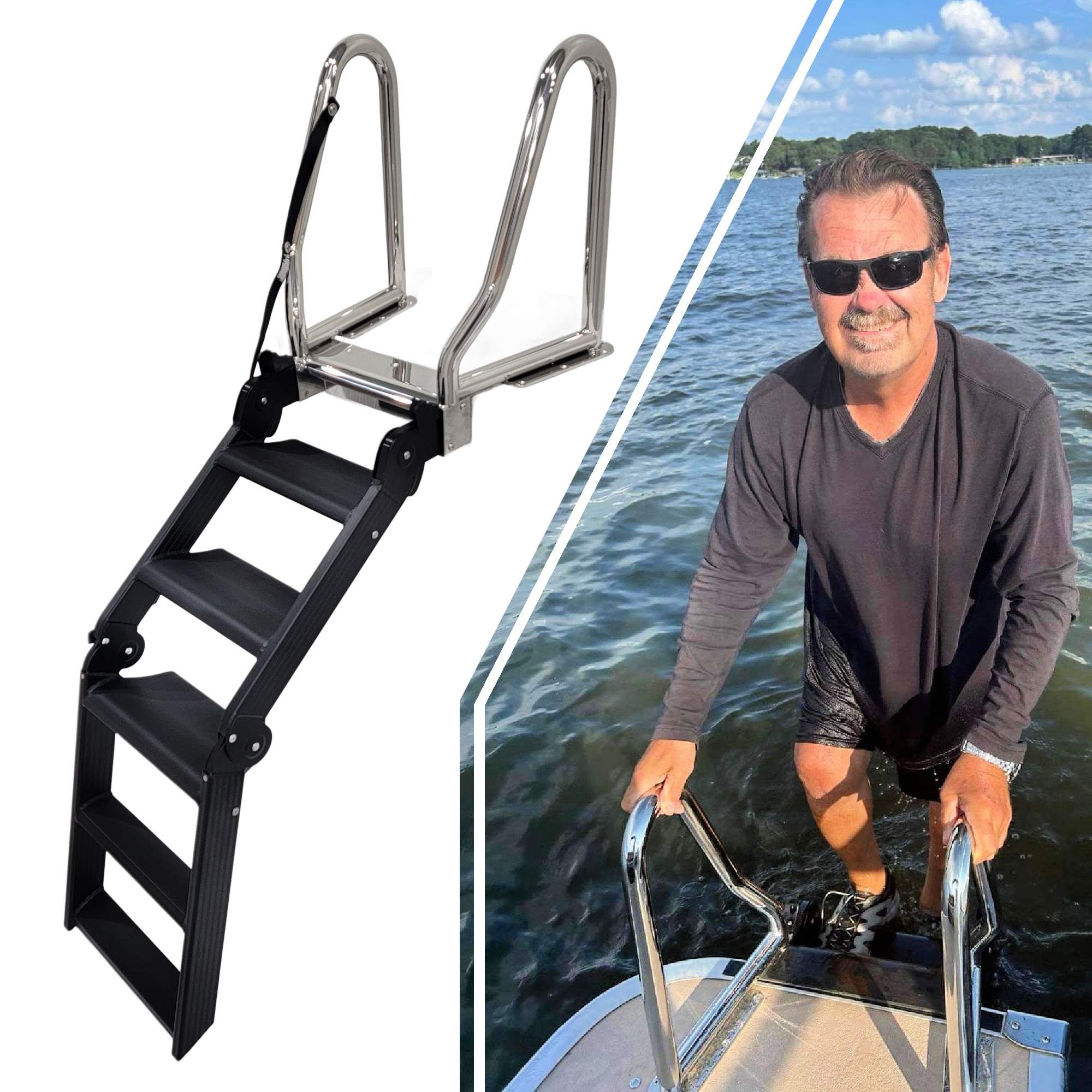 Easy Step Boarding Ladder