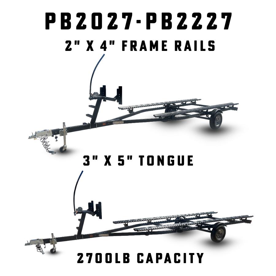"PB" SERIES PONTOON TRAILER