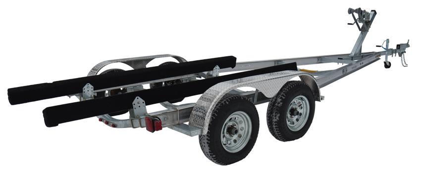 Aluminum I-Beam Custom Bunk Trailers