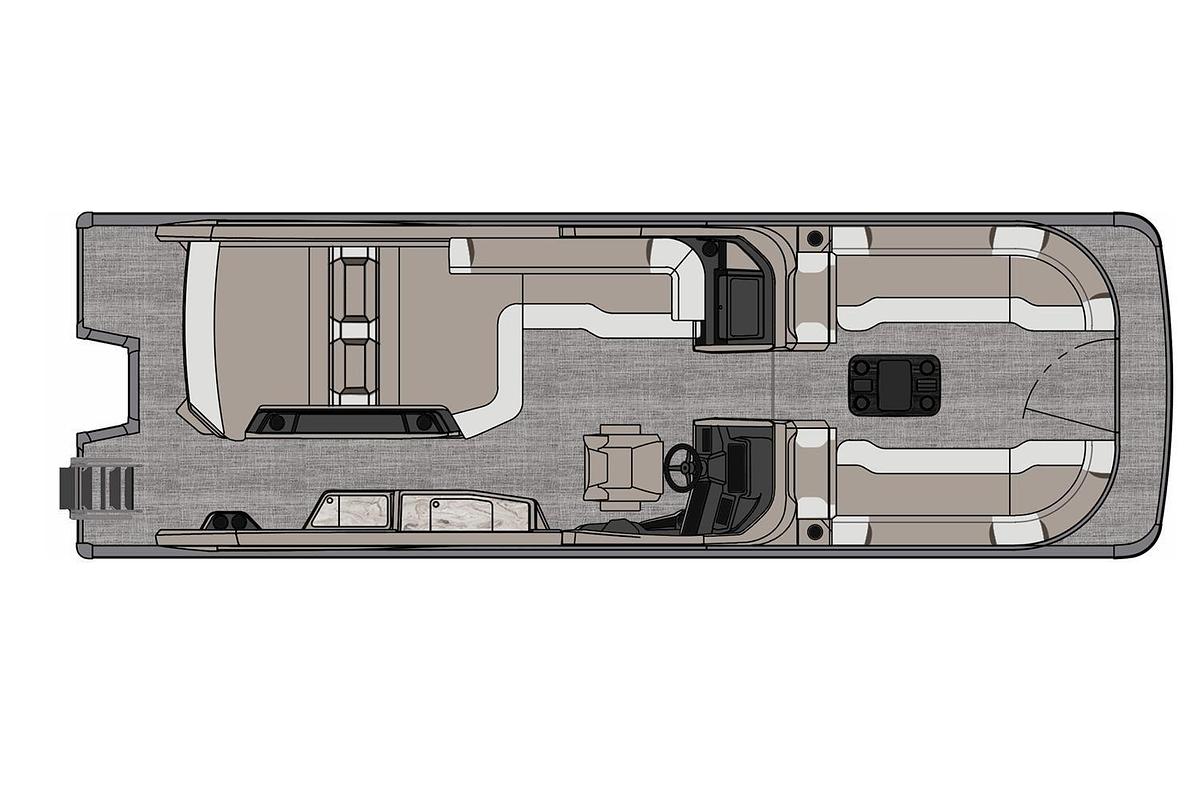 2026 Avalon Excalibur LTD Verstile Rear Bench Windshield - 27'
